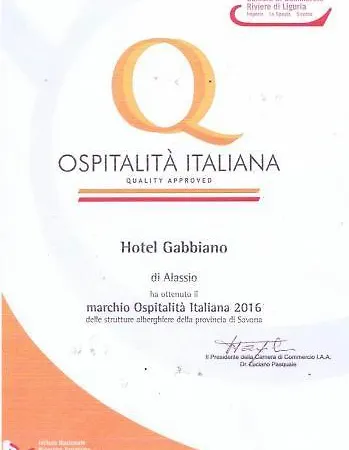 ホテル Gabbiano アラッシオ